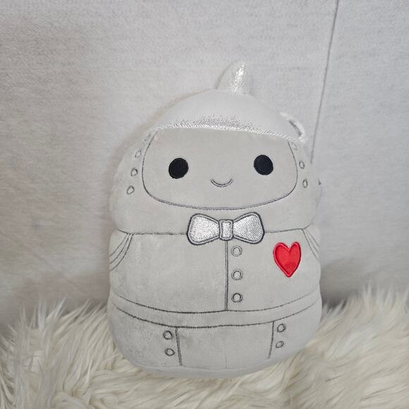 NWT Squishmallows Tin Man Plush Toy, Wizard of Oz Collection, 8 Inch - Picture 1 of 6